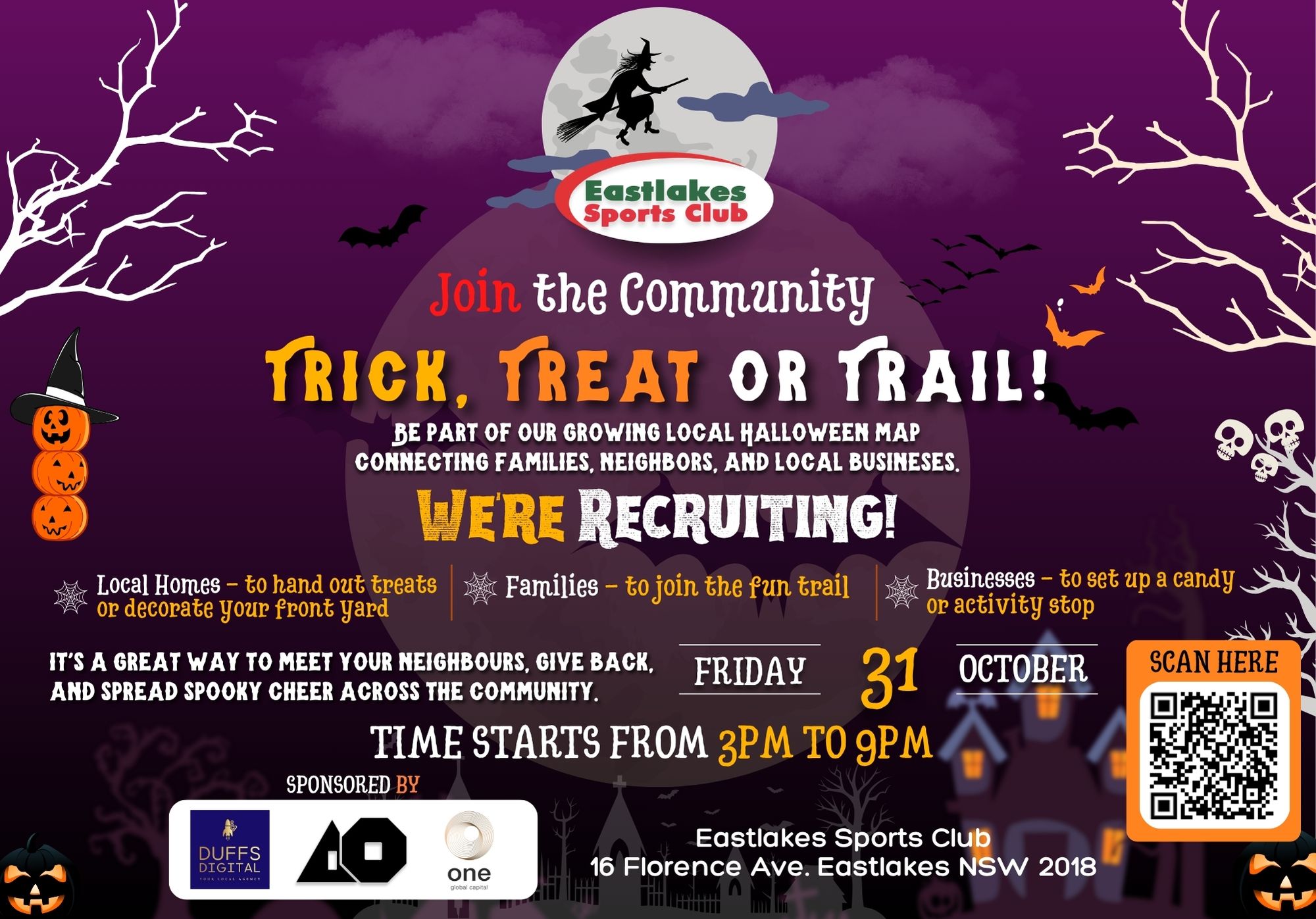 Trick, Treat or Trail